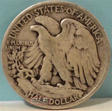 1941 Walking Liberty Half Dollar S Mintage Circulated