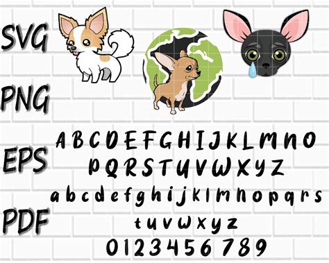 Chihuahua SVG Chihuahua Cute SVG Chihuahua Cricut Chihuahua Vector ...