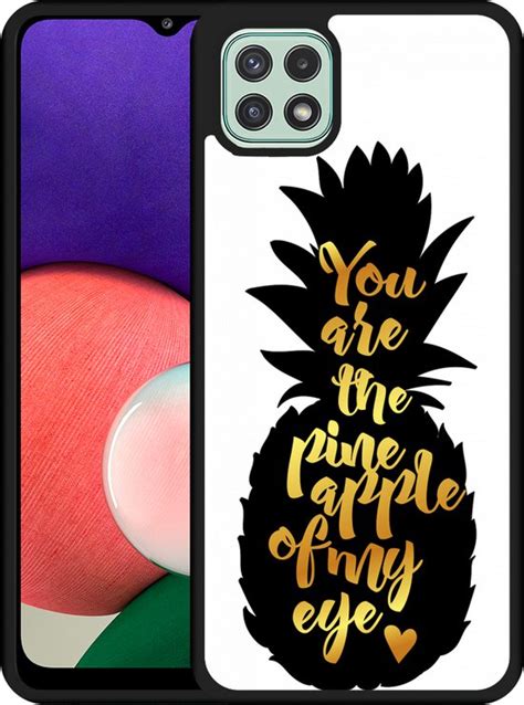 Galaxy A22 5G Hardcase Hoesje Big Pineapple Designed By Cazy Bol