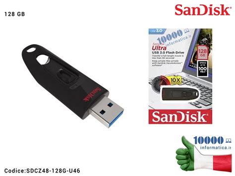 Sdcz G U Chiavetta Usb Pen Drive Sandisk Cruzer Ultra Usb