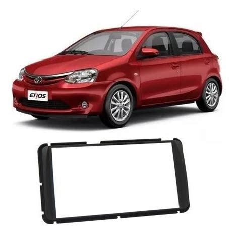 Moldura Painel DVD 2 Din Central Multimidia Toyota Corolla GLI Etios