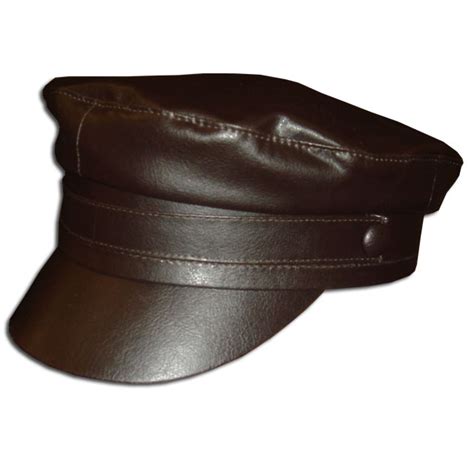 Like Leathers: leather cap