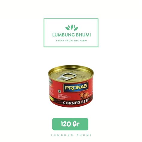 Pronas Kornet Daging Sapi 120 Gr 1 Pcs Lumbung Bhumi Lazada Indonesia