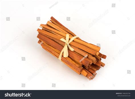 Sappan Sappan Tree Heartwood On White Stock Photo 1406292746 Shutterstock