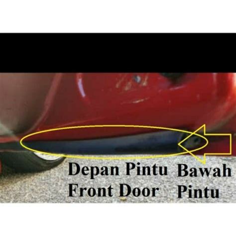 ORIGINAL SATRIA NEO DOOR RUBBER LOWER GETAH PINTU Shopee Malaysia