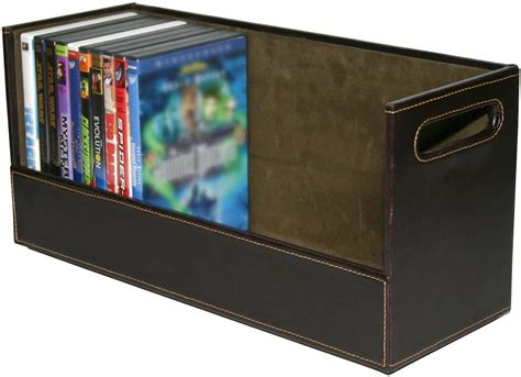 Stock Your Home DVD Storage Box with Magnetic Opening - Holds 28 DVDs ...