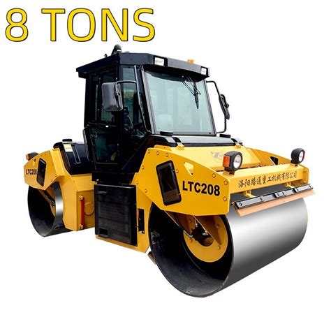 8 Tons Hydraulic Double Drive Double Drums Vibratory Road Roller