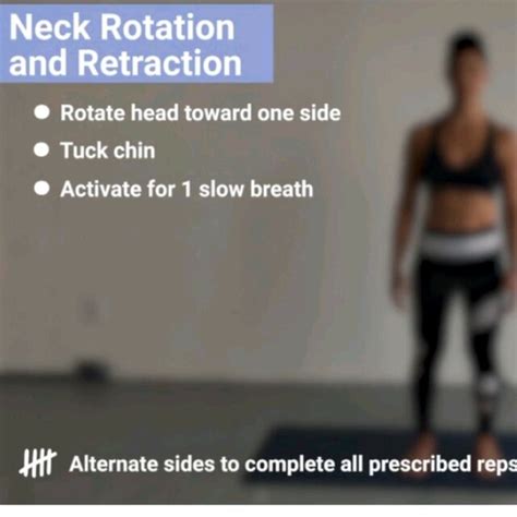 Neck Rotation And Retraction by Eo 4wellness - Exercise How-to - Skimble