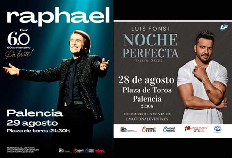 San Antolín 2022 entradas para los conciertos de Raphael y Luis Fonsi