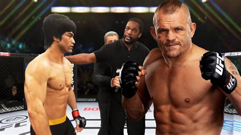 UFC 4 I Bruce Lee Vs Chuck Liddell EA Sports UFC 4 YouTube