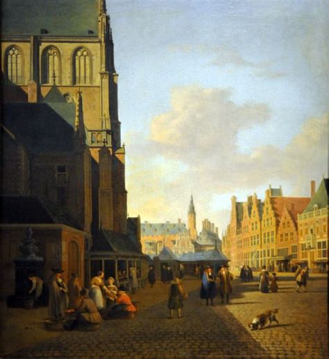 Market Square of Haarlem, Gerrit Adriaensz Berckheyde by Brian McMorrow | Haarlem, Dutch ...