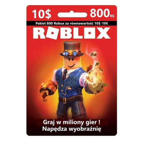 Roblox Karta Podarunkowa Robux Rs Gift Card Sklepy