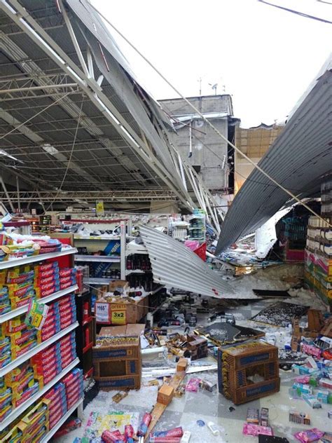 Así se vivió el momento exacto en que colapsa techo de tienda Soriana