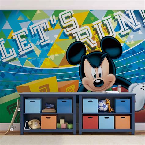 Disney Mickey Mouse Wall Paper Mural Buy At Europosters