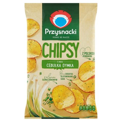 Przysnacki Chipsy O Smaku Cebulka Dymka 135 G Promocja Biedronka