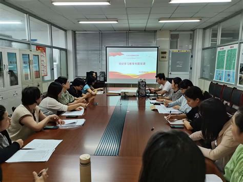 大学外语教学部直属党支部举办党纪学习教育专题党课