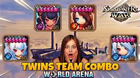 Talia Shaina Sabrina Martina Team Combo In World Arena Summoners