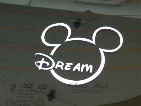 My Mickey Mouse Car Decal - Shawn Mosch