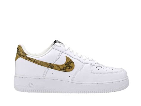 Nike Air Force Low Retro Ivory Snake Sasom