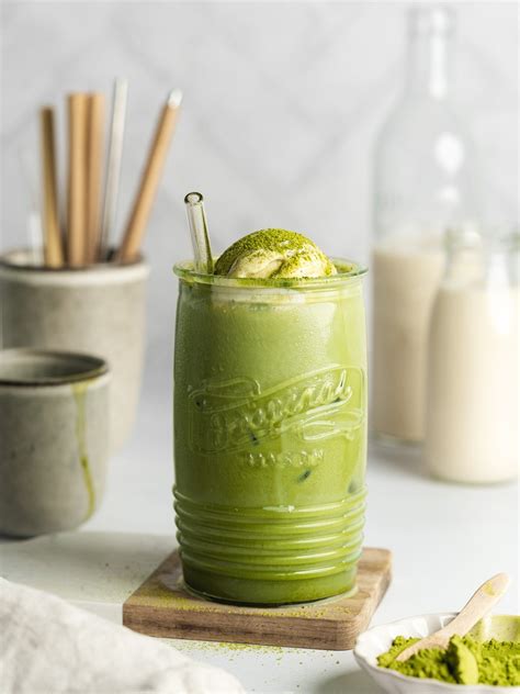 Receita Iced Matcha Latte C Gelado De Baunilha