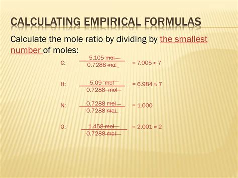 Ppt Finding Empirical Formulas Powerpoint Presentation Free Download Id 4558194