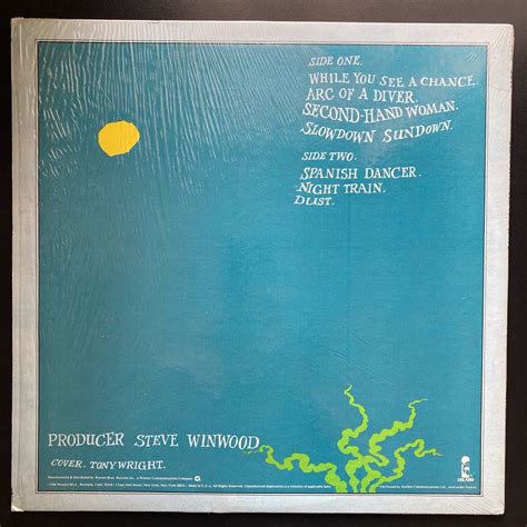 Lp Steve Winwood Arc Of A Diver