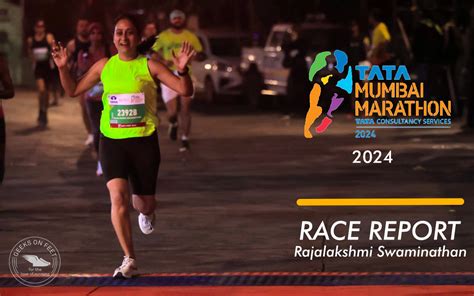 Race Report Tata Mumbai Marathon Half 2024 By Rajalakshmi