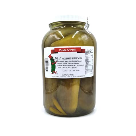 Pickle O Pete Hot Pickles — Chi Town Foods