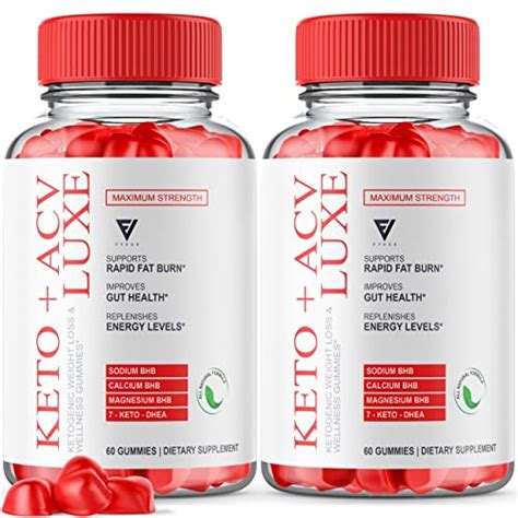 2 Pack Luxe Keto Acv Gummies Shark Advanced Tank Gummy For Women Keto