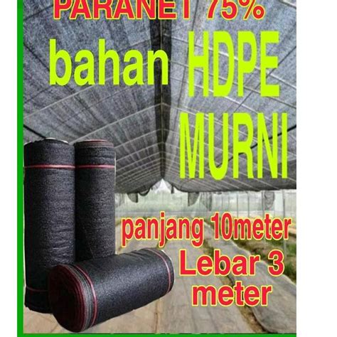 Jual Penjualan Terpopuler Paranet Panjang Meter X Lebar