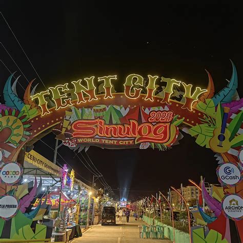 Sinulog World Tent City At Srp A Must Visit Place During Sinulog 2024