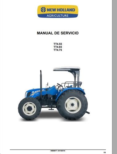 MANUAL DE SERVIÇO TT4 55 TT4 65 TT4 75 TRATORES NEW HOLLAND https