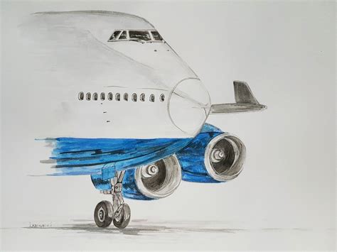 Pin by misc. on Landscapes | Aircraft painting, Plane drawing, Boeing