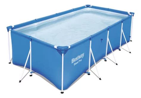 Piscina Estructural Bestway Rect 400x81cm Cuotas sin interés