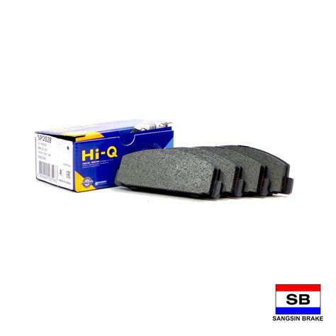 Hi-Q Rear Brake Pads for Mazda 6 2005-2012 SP2028(Outlet) | Shopee ...