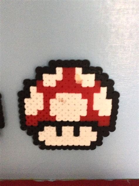 Mario Mushroom Toad Hamaperler Beads By Mattisamazingps On Deviantart