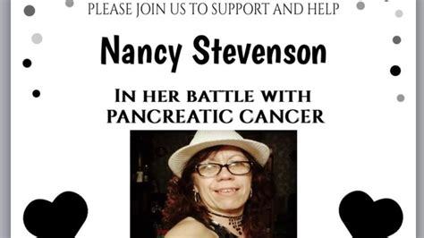 Fundraiser By Bonnie Roycewicz Nancys Battle With Pancreatic Cancer