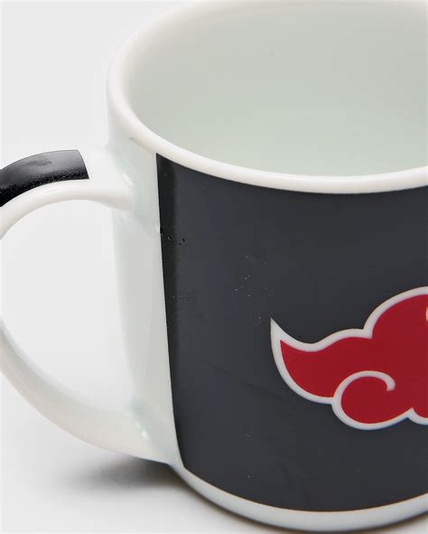 Caneca Urban Akatsuki 300ml Branca Naruto FANLAB Oficial