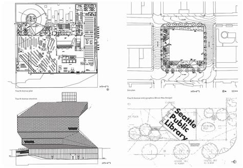 Seattle Public Library Floor Plan Layout Opened 23 May 2004 33720m2