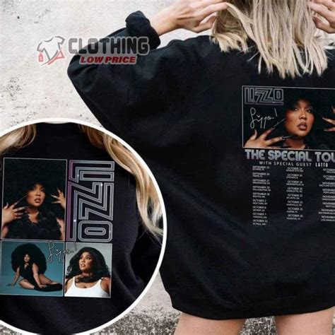 Lizzo Pop Singer The Special Tour 2023 Merch Lizzo Tour Shirt Lizzo