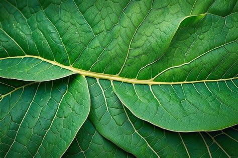 Premium Photo Abstract Green Leaf Texture Natural Background