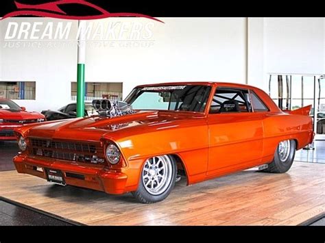 1967 Chevrolet Nova SS ProStreet Supercharged Fuel Injected Lenko 5 Speed