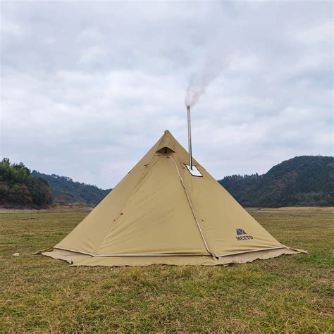 Tienda De Campa A Tipi Con Hornillo Para A Personas Tipi De Pir