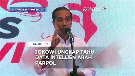 Deretan Tanggapan Soal Polemik Jokowi Pegang Data Intelijen Arah Parpol