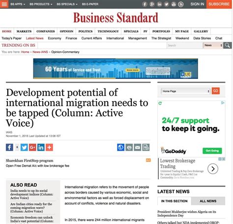 Development potential of international migration needs to be tapped ...