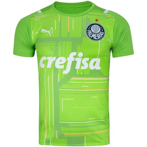 Camisa De Goleiro Puma Palmeiras II 2021 2022 Torcedor