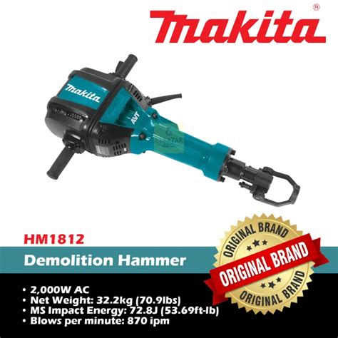 HM1812 Demolition Hammer 2000W Lazada PH