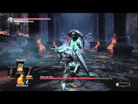 DARK SOULS III Yhorm Der Riese Boss YouTube