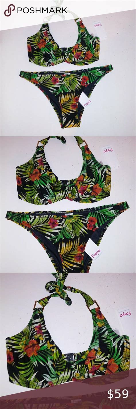 Freya Swim Bikini Bikinis High Neck Bikinis Swim Bikinis