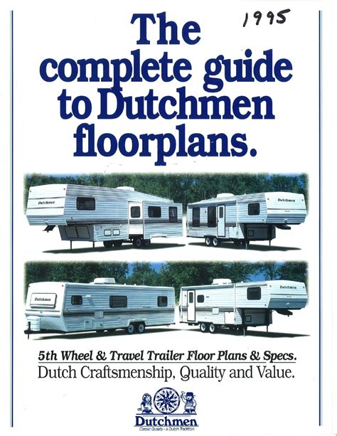 1995 Dutchmen Floorplan RV Roundtable Buy Sell Join